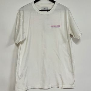 Balance- White Tee